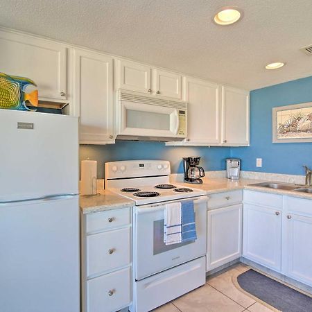 Sunny Oceanfront Condo On South Padre Island Beach Bagian luar foto