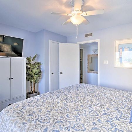 Sunny Oceanfront Condo On South Padre Island Beach Bagian luar foto