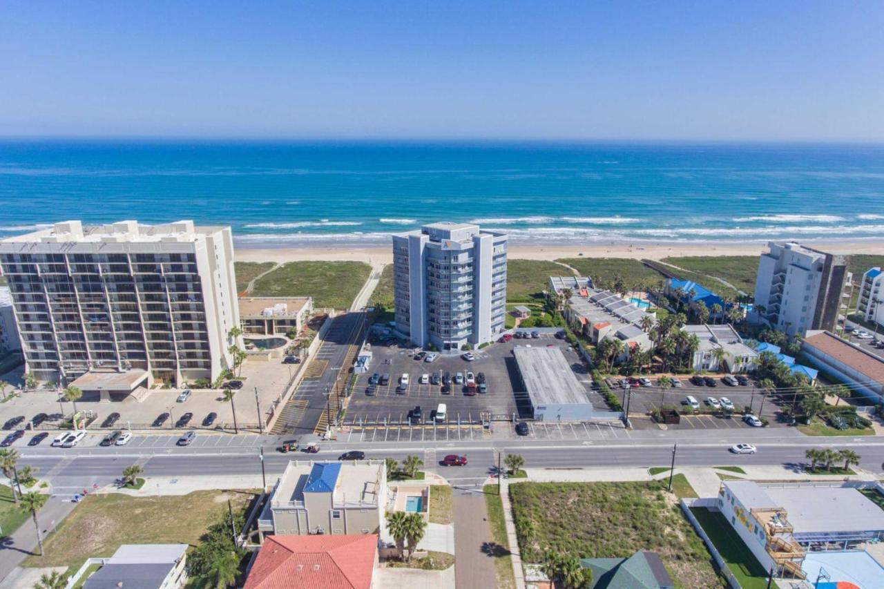 Sunny Oceanfront Condo On South Padre Island Beach Bagian luar foto